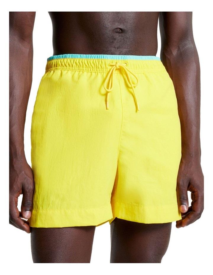 Tommy Hilfiger Essentials Medium Swim Short in Vivid Yellow M