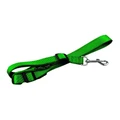 PaWz Adjustable Dog Waist Belt Leash in Green