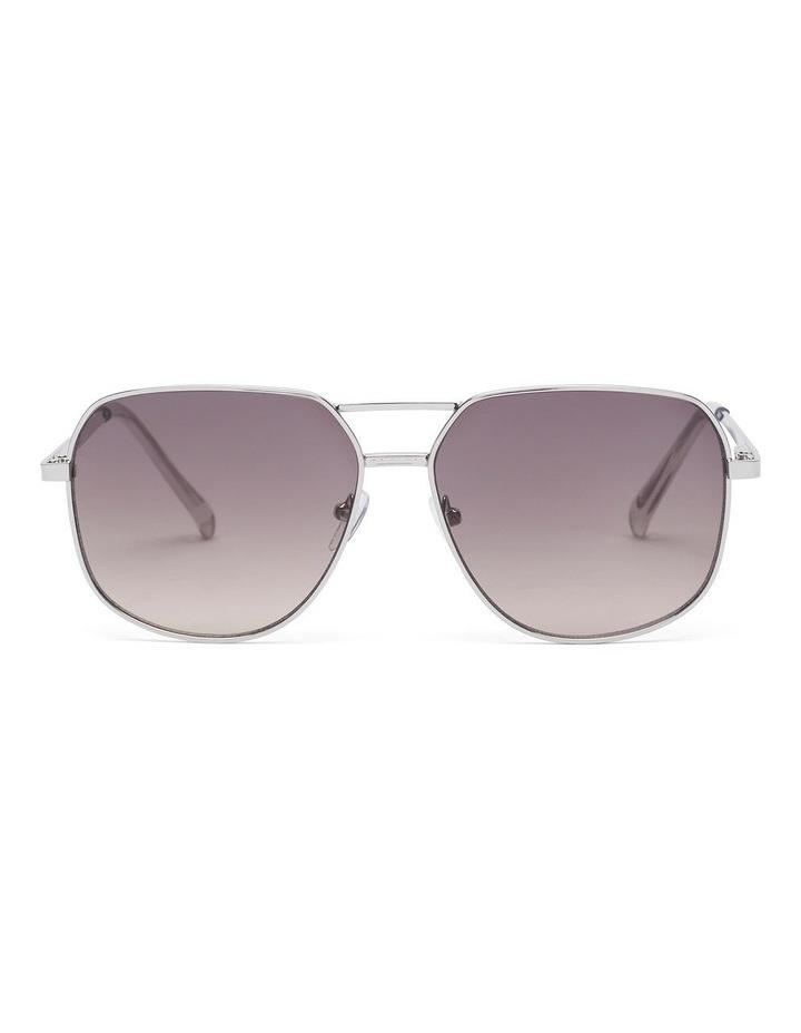 Unison Monaco Aviator Sunglasses in Silver One Size