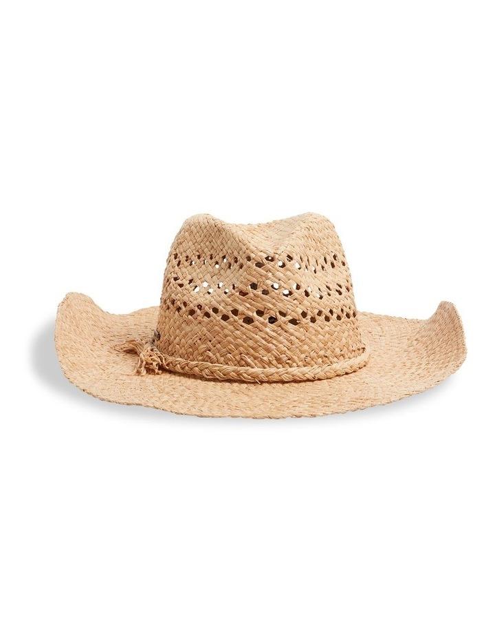 Billabong Cara Straw Hat in Natural Beige S/M