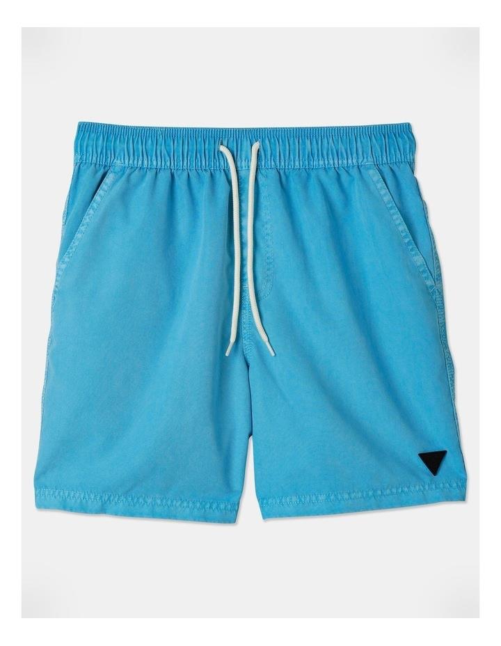 Bauhaus Washed Volley Short in Blue 12