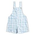 Roxy Favourite Places Dungaree Shorts (8-16 Years) in Clear Sky Clik Lt Blue 10