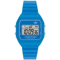 Adidas Originals Digital Two Resin Watch in Blue