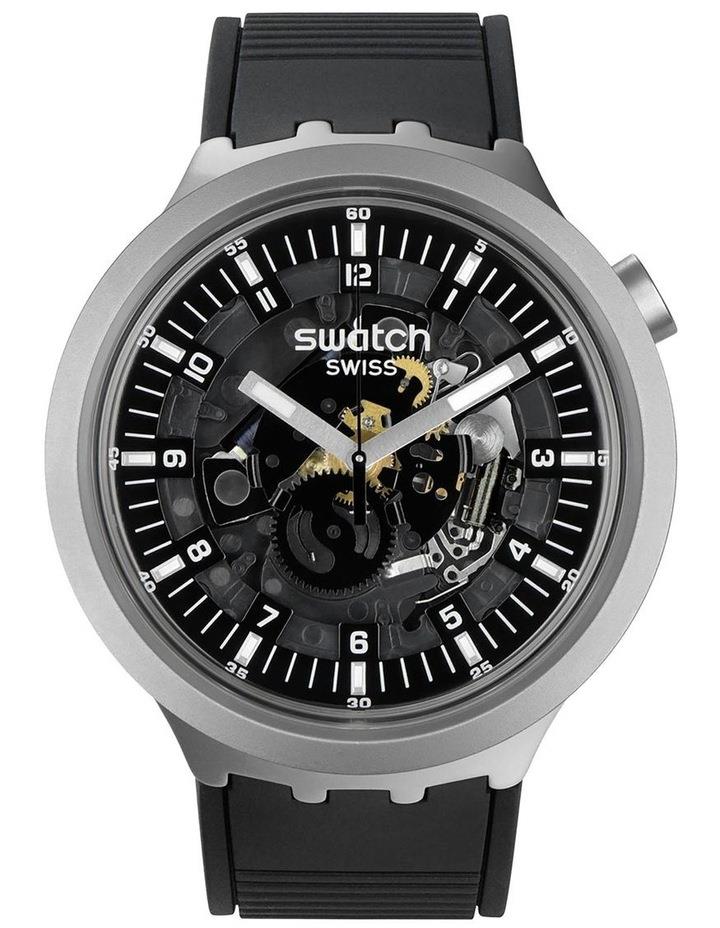 Swatch Dark Irony Watch in Black