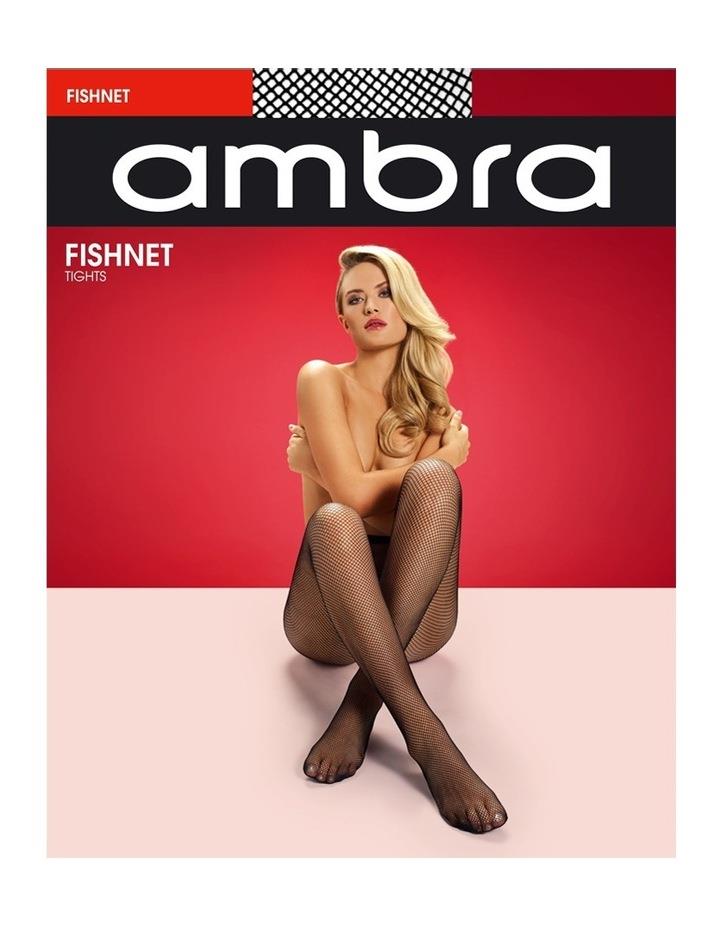 Ambra Fishnet Stay Up Black Extra Tall Black Medium