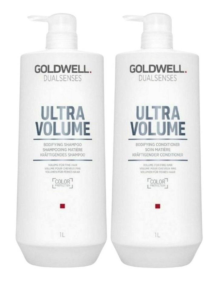 Goldwell Ultra Volume Bodifying Shampoo & Conditioner 1L in White