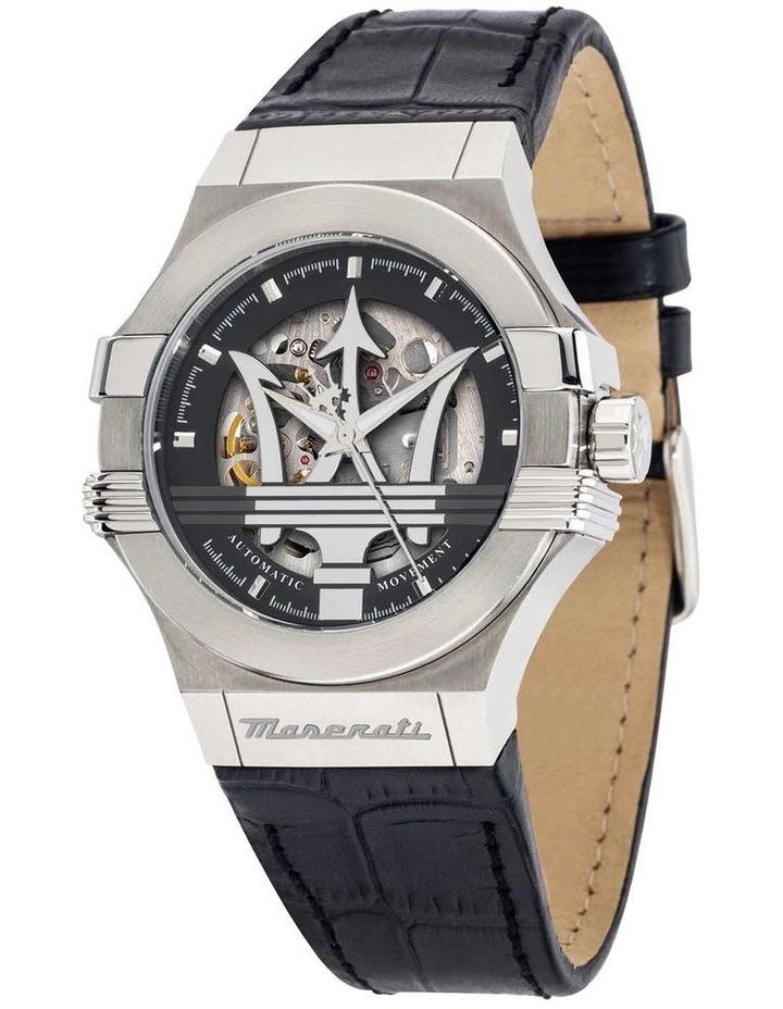 Maserati Potenza Stainless Steel Watch in Black