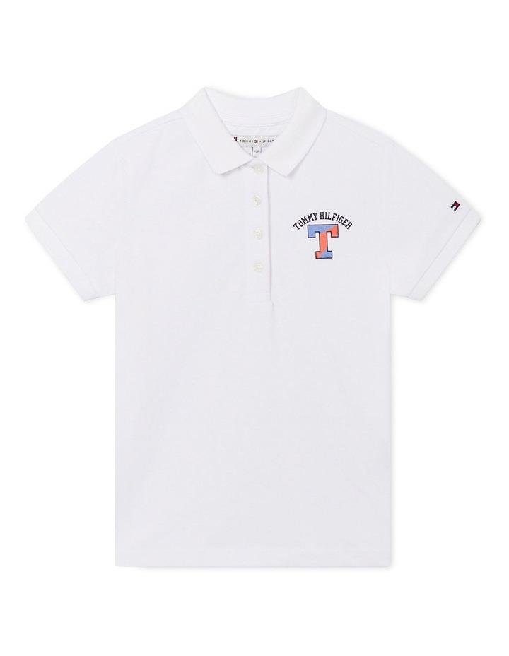 Tommy Hilfiger Girls 8-16 WCC Varsity T Polo in White 10