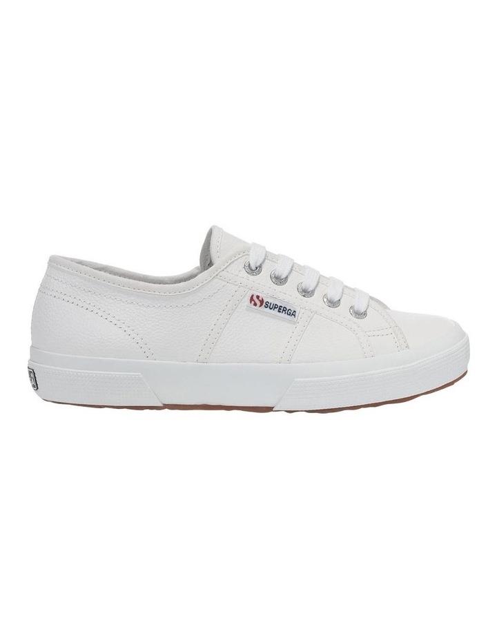 Superga 2750 Tumbled Leather Sneaker in White 36