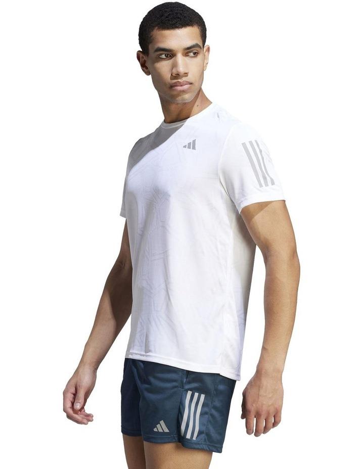 Adidas Own the Run Carbon Measured T-shirt in White XL
