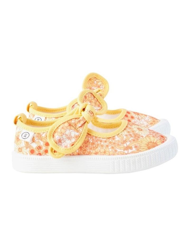 Walnut Millie Mary Jane Sneakers in Yellow Floral Yellow Ptn 28