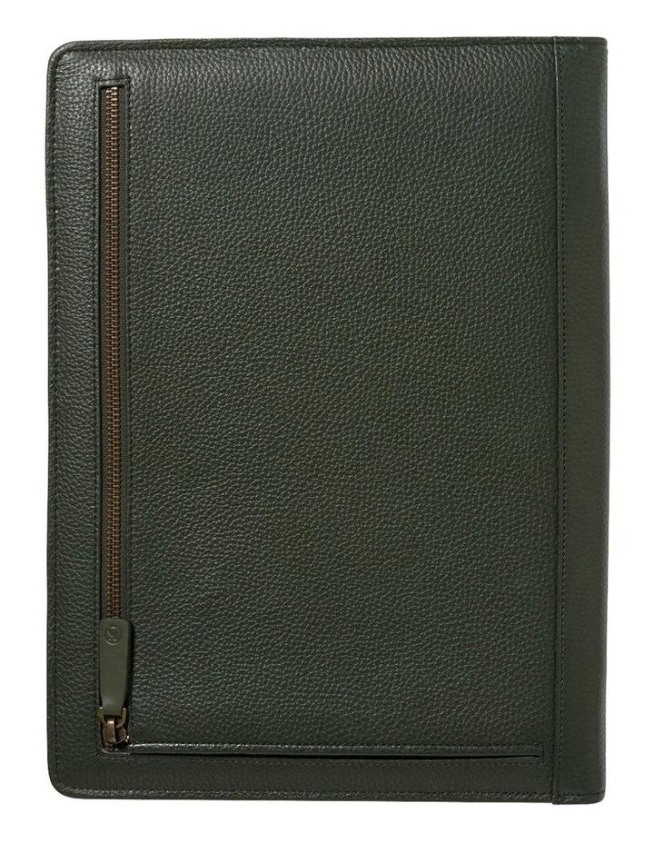 Kinnon Hudson A4 Compendium in Olive Green Olive One Size
