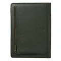 Kinnon Hudson A4 Compendium in Olive Green Olive One Size