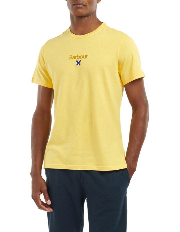 Barbour Barbour Emblem Tee in Sunbleached Yellow L