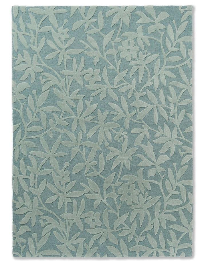 Laura Ashley Cleavers Duck Egg Rug in Green 200x140cm