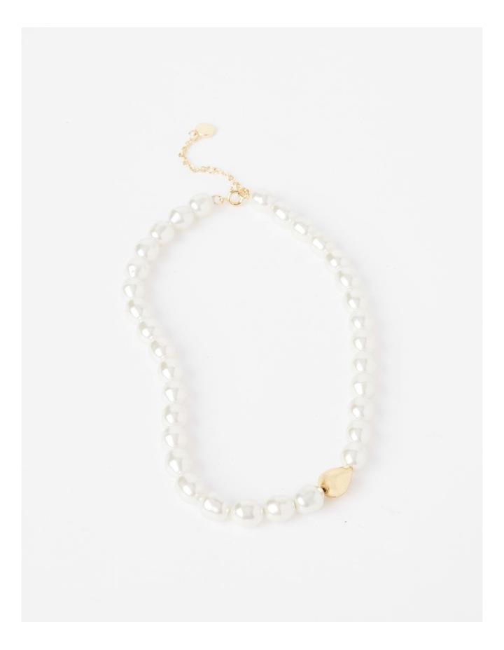 Basque Pearl Necklace in Pearl Gold