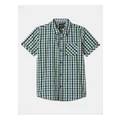 Bauhaus Poplin Shirt in Green 8