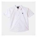 Bauhaus Twill Shirt in White 8