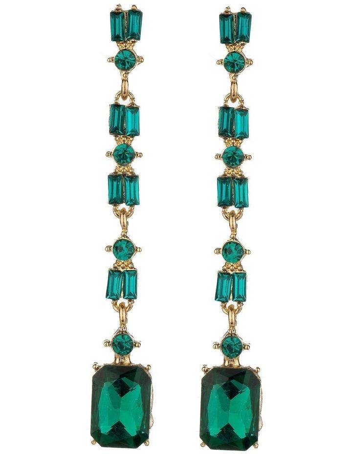 Gregory Ladner September Fashion Earring in Emerald