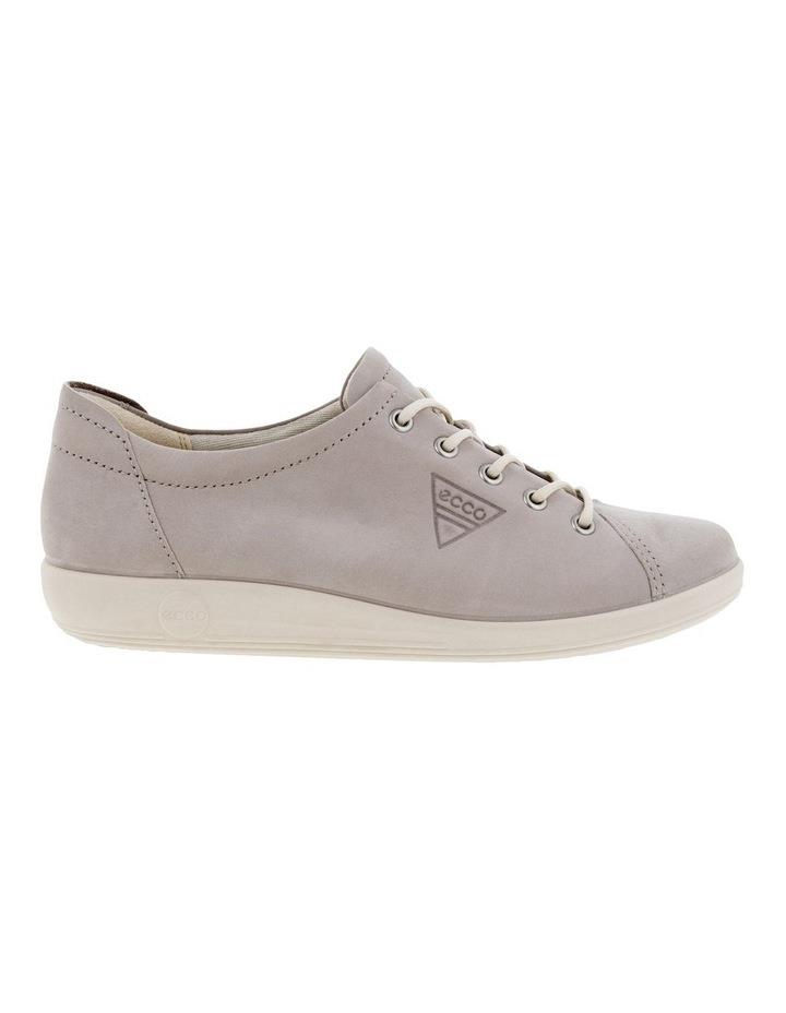 ECCO Soft 2.0 Leather Sneaker in Grey 35
