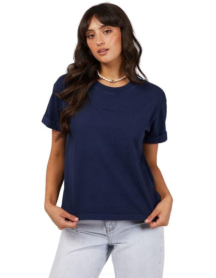 All About Eve Washed Tee in Navy 12