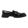 Guess Almost Black Loafers in Black 9