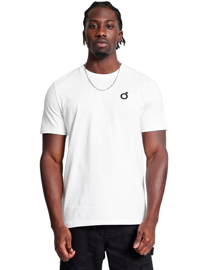 Blood Brother Core T-shirt in Bright White S