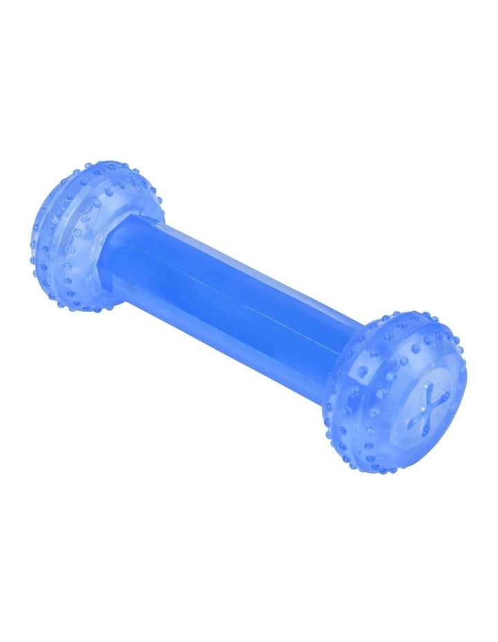 Charlies Freezy Dog Toy Dumbbell 16x5.5cm in Blue