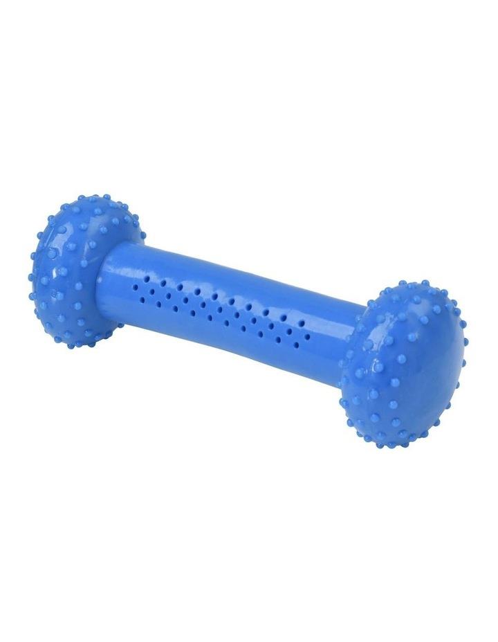 Charlies Thirst-Quencher Cooling Dumbbell Dog Toy 16x5.3x5.3cm in Blue