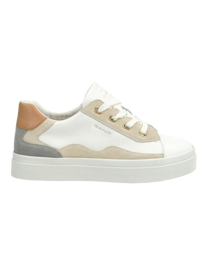Gant Avona Leather Sneaker in Beige/White Beige 36