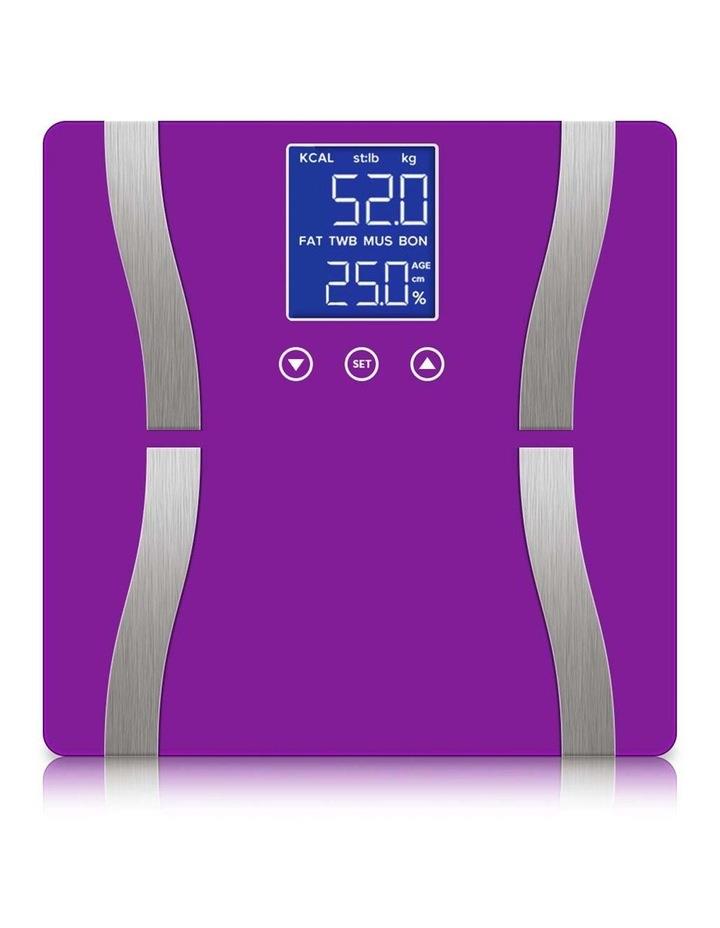 SOGA Glass Lcd Digital Body Fat Scale in Purple