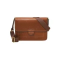 Fossil Lennox Messenger Bag in Brown One Size