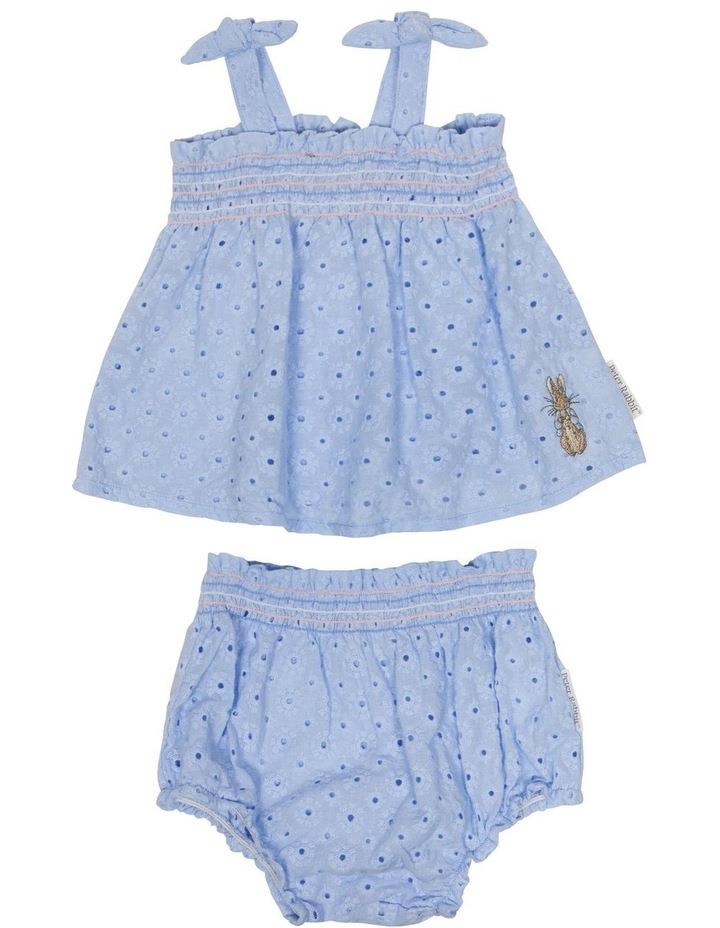 Peter Rabbit Top And Bloomer Set in Blue 1