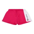 Champion French Terry Panel Shorts in Disco Pink 8