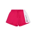 Champion French Terry Panel Shorts in Disco Pink 8