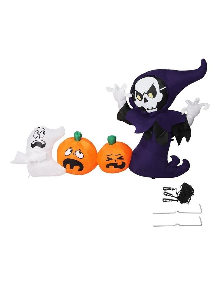 Emitto Halloween Inflatables LED Lights Ghost Chase Decor in Multi Assorted