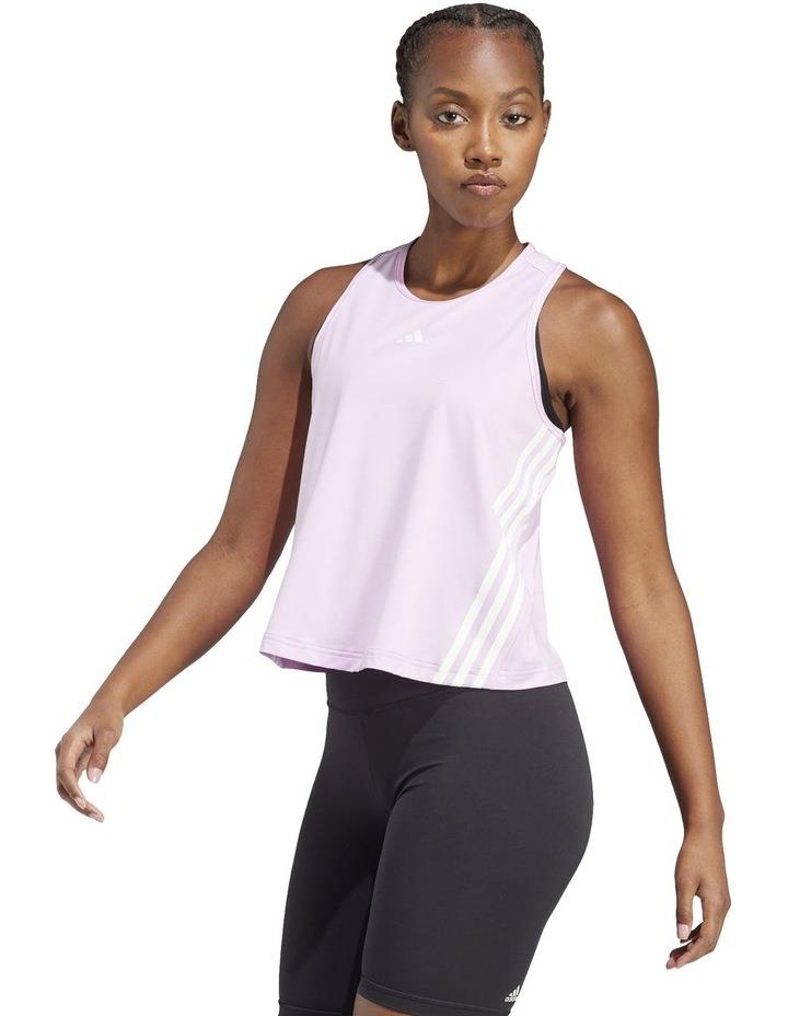 Adidas Aeroready Hyperglam Tank Top in Bliss Lilac/White Lilac XS