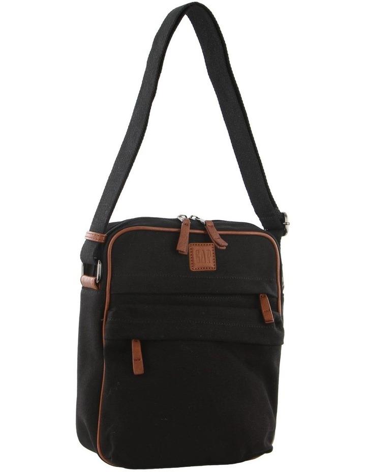 GAP Canvas Travel Cross-Body Bag in Charcoal Black