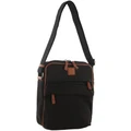GAP Canvas Travel Cross-Body Bag in Charcoal Black