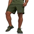 Puma Fuse Stretch Crossfit 7 Short in Myrtle Khaki S