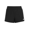 Adidas Essentials Aeroready 3-Stripes Shorts in Black/White Black 7-8