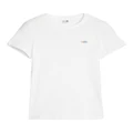 Puma Classics Sweater Wither Logo Tee in White 10