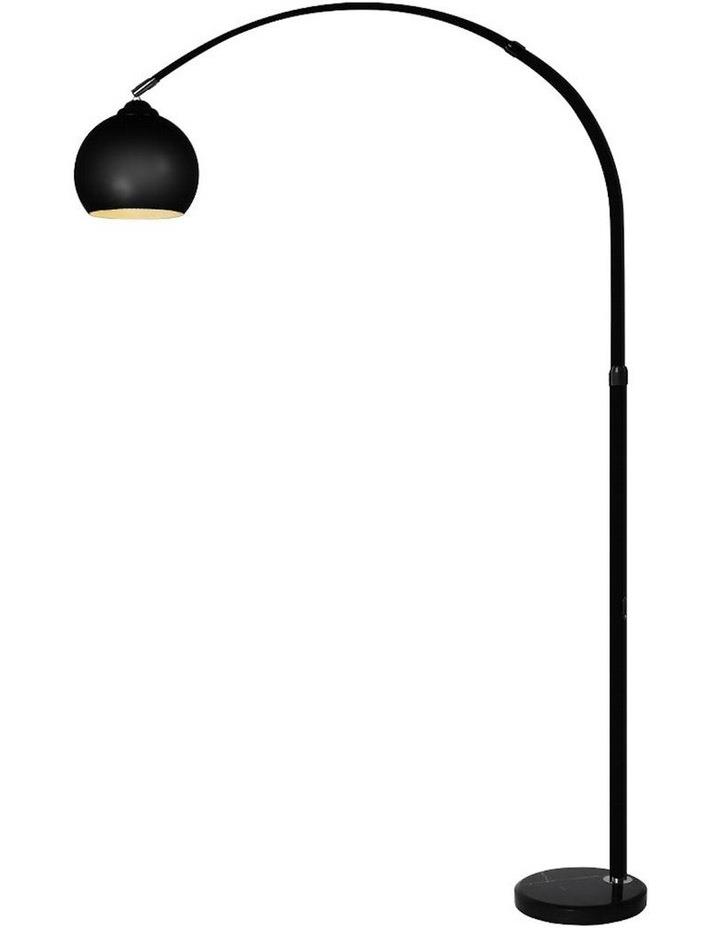 Emitto Modern LED Floor Lamp in Black