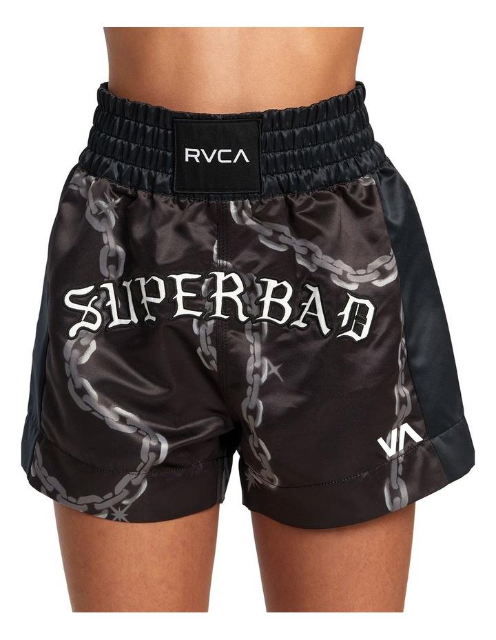 RVCA Seniesa Boxing Shorts in Black 10