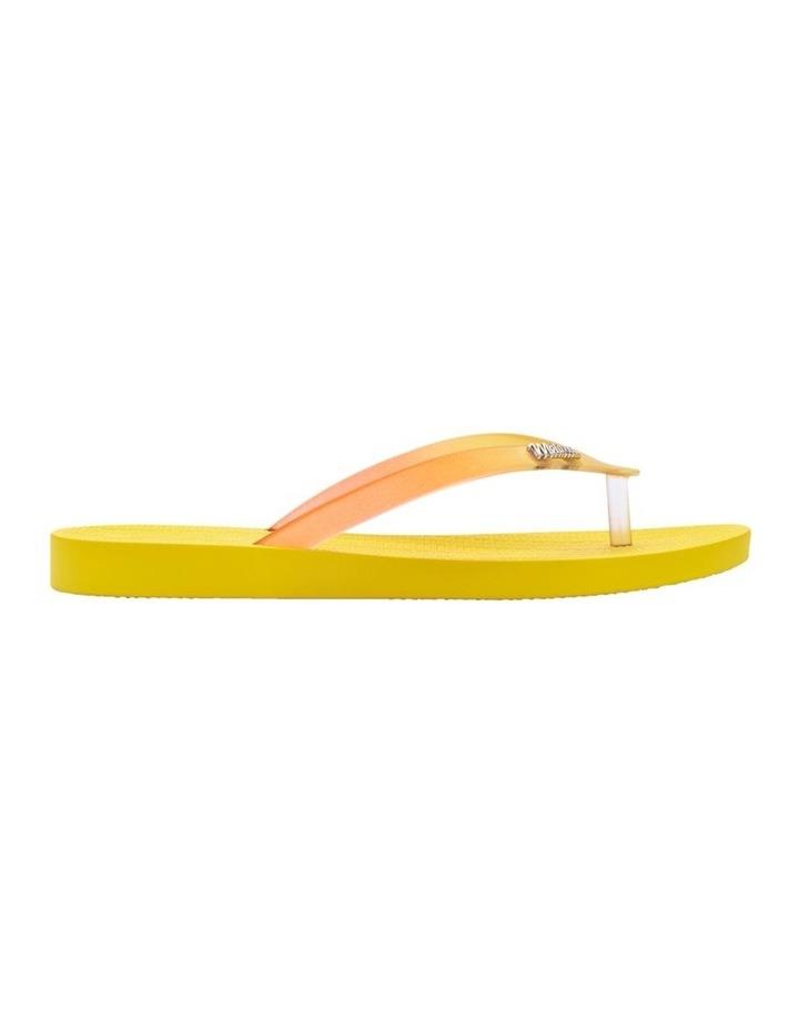 Melissa Shoes Melissa Sun Venice Flip Flop in Yellow Clear Yellow 36