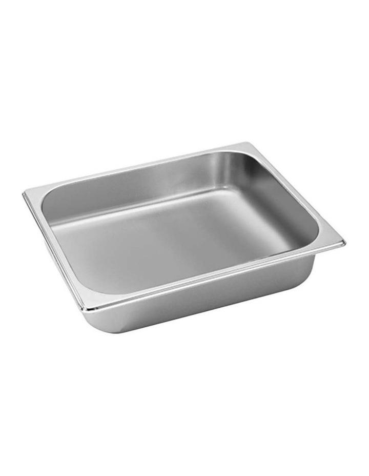 SOGA Gastronorm Stainless Steel Pans Tray 6.5cm Deep in Silver