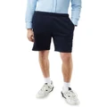 Lacoste Non-Brushed Fleece Shorts in Navy L