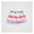 Seed Heritage Tiedye Shorts in Multi Assorted 2