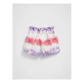 Seed Heritage Tiedye Shorts in Multi Assorted 2