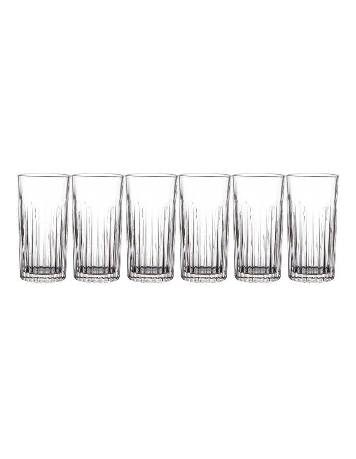 Maxwell & Williams Empire Highball Gift Boxed Set of 6 360mlin Clear White
